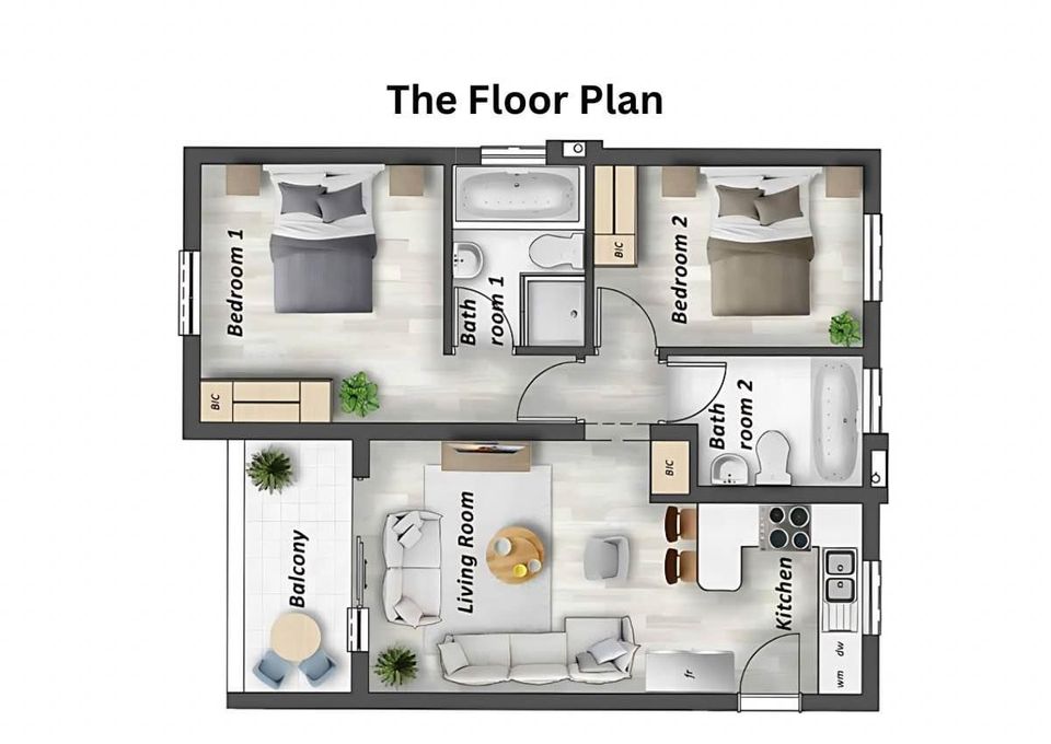 Woodlands Place 2bed & 2bath Apartment Rentals – From R8,450 pm